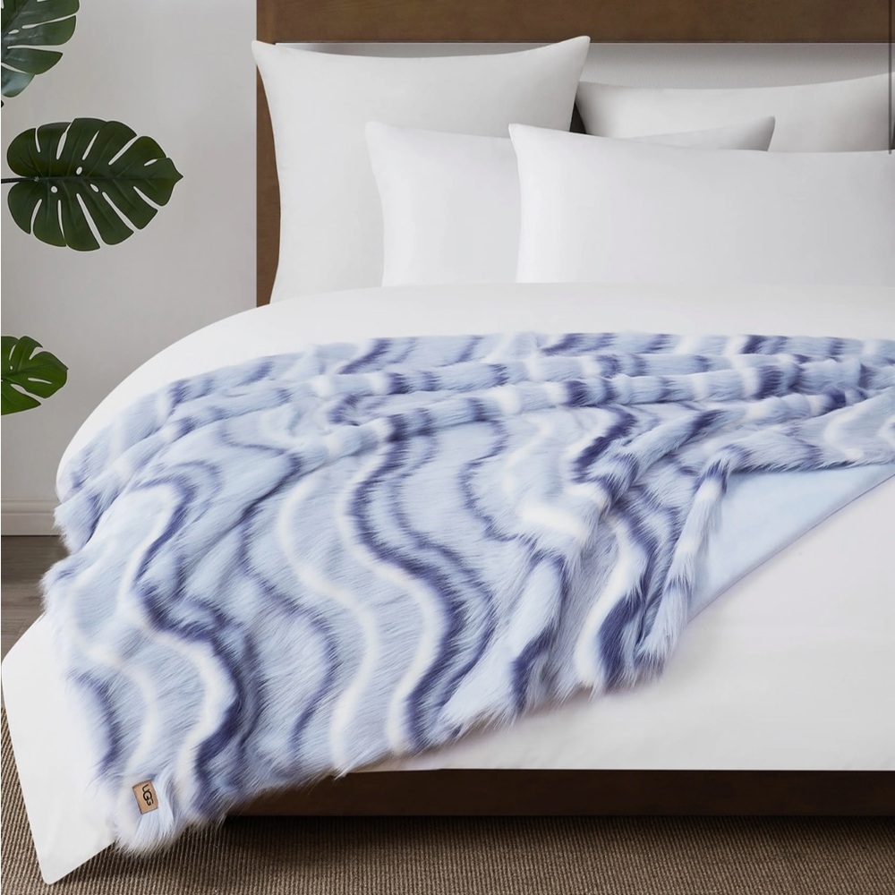 UGG Rosia 50” x 70” Faux Fur Throw Blanket